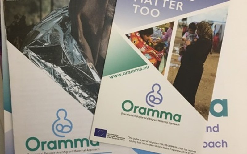 Oramma event leaflets 