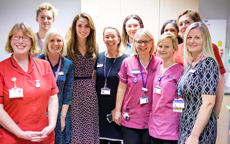 The Duchess of Cambridge pens open letter  to midwives this Christmas