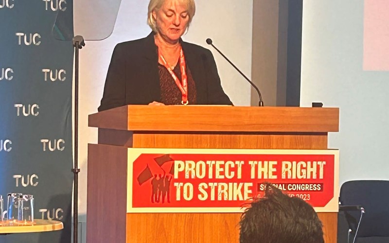 RCM joins rally to protect midwives right to strike